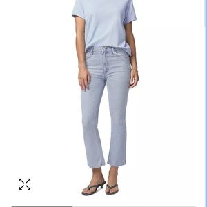 Citizens of Humanity Demy Flare Crop denim sz 25 in grey